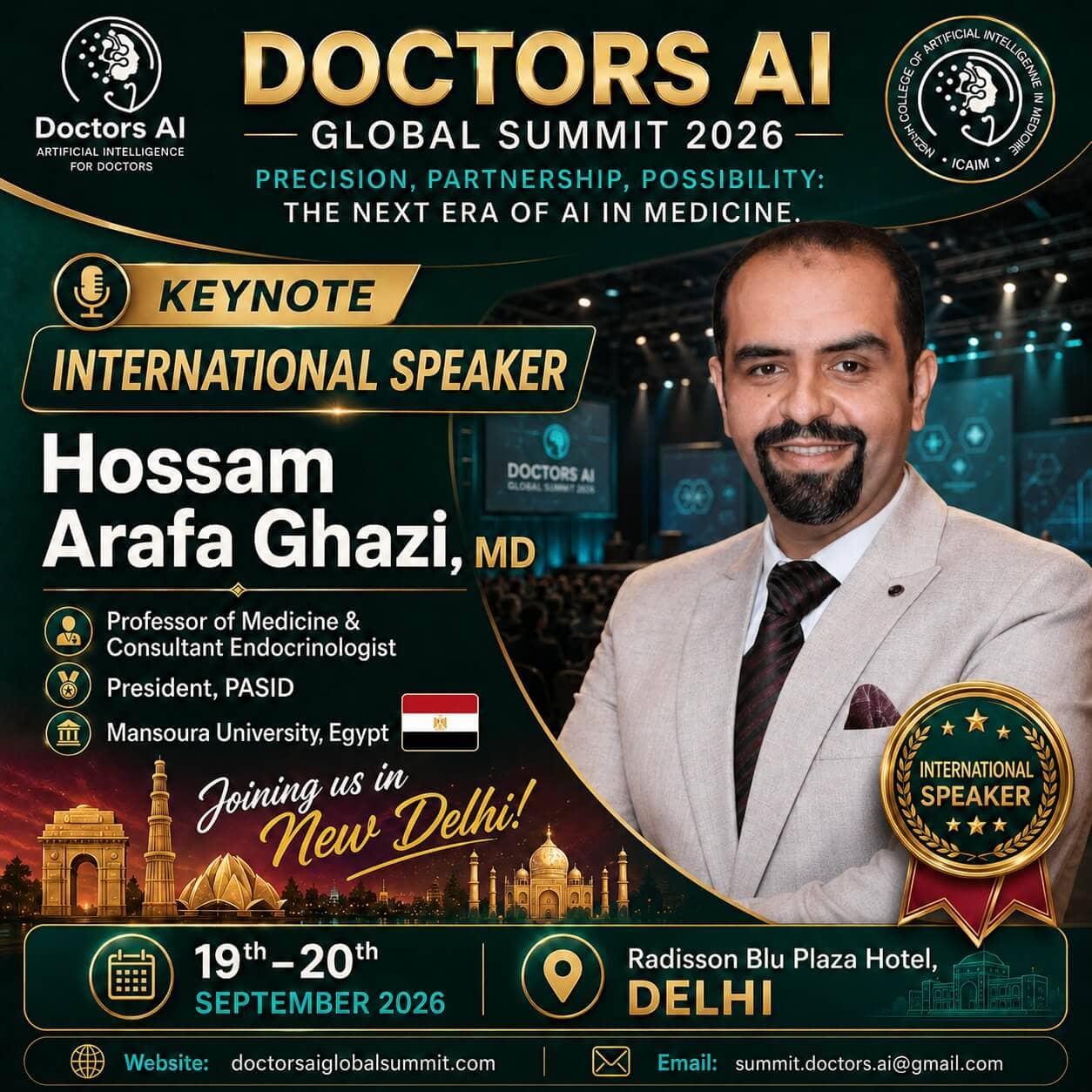 International keynote speaker 1